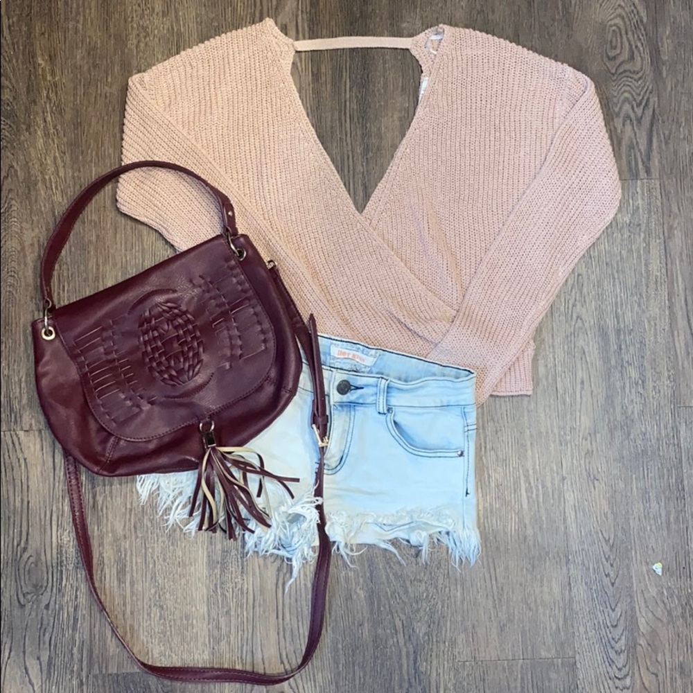 Light Pink Forever 21 Sweater